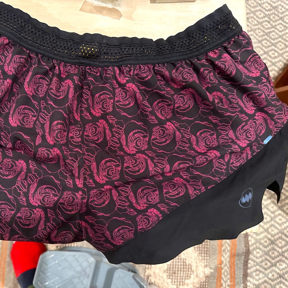 M's 3'' AFO Split Short in Floral Lace